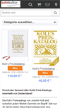 Mobile Screenshot of koll-katalog.de